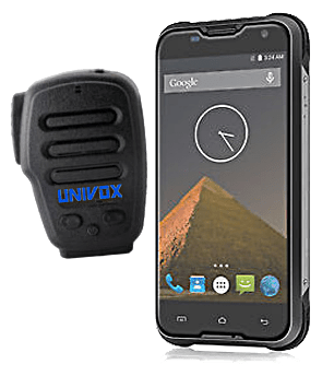 סמרטפון מוקשח 5000IL-B + מהד UNIVOX